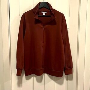 Athleta Cherrywood Allure 1/4 Zip Sweatshirt Sz 1X EUC